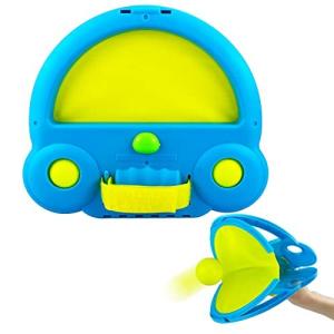 Hymaz ラケットゲーム ピンポンキャッチ キャッチボール玩具 ダーツボール 子供用 ストレス解消 外遊び 屋外遊び 子供おもちゃ 公園 運動