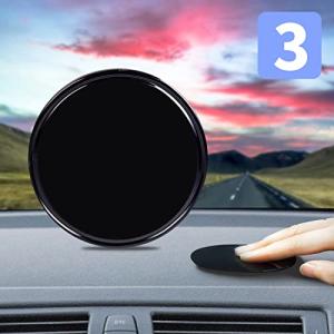 3個 車用 ポータブルナビ用吸盤サポートアダプター 吸盤ベース