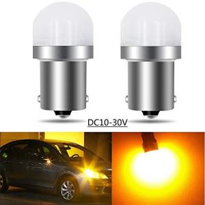 TORIBIO S25 シングル球 LEDピン角180度 高輝度 無極性 led 3030LED素子