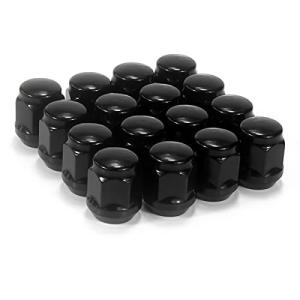 GAsupply ラグナットスーパーコンパクト ホイールナットM12 x P1.5 19HEX 袋タイプ 個数:16個入 ブラック