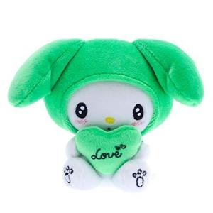 マイメロ カラフルずきん マスコットBCグリーン