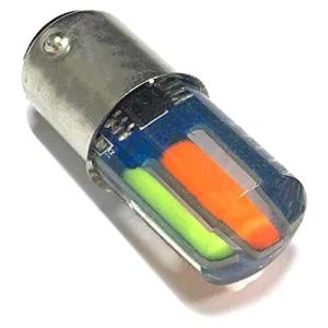 Meliore 汎用 ヤンキー くるくる ロータリー テール バルブ 高輝度 COB LED ランプ ストロボ フラッシュ 12V S25 暴走族 旧