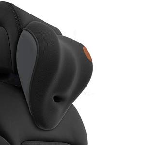 Raksonic 車用首枕 ネックパッド 頚椎サポート 車用首クッション 低反発 記憶綿内芯 透 気性がいい 谷の形状に設計 長距離運転/車中泊/車中