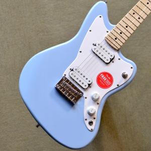 【新品】Squier by Fender Mini Jazzmaster HH Maple Fingerboard 〜Daphne Blue〜 #ICSK20013346 【2.50kg】【バーズアイ指板個体】【ミニサイズ】【池袋店】