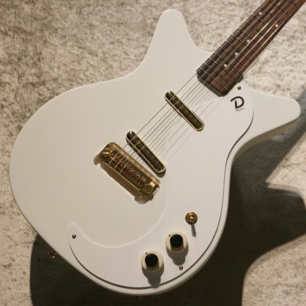 Danelectro【とても白、数量限定!】59 "M" N.O.S + Gold Hardwear...