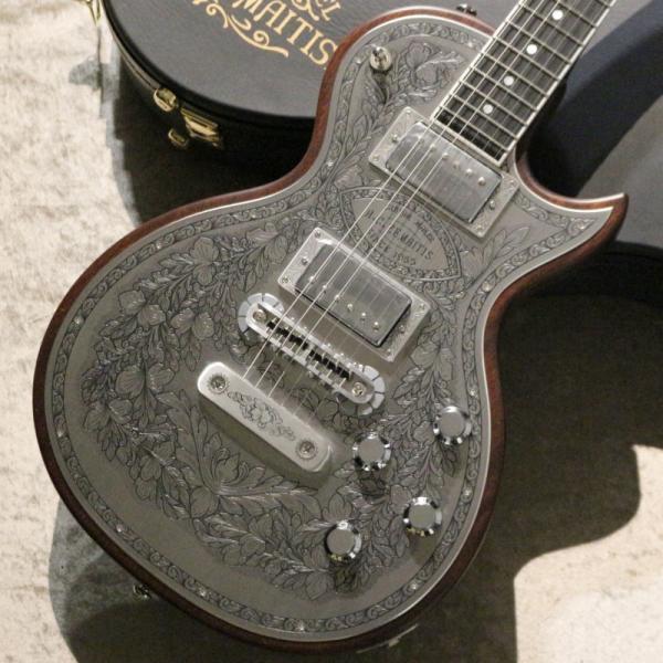 Zemaitis 【リーフ柄彫金装飾】【軽量!】MFG-AC-22 Natural #JG A231...