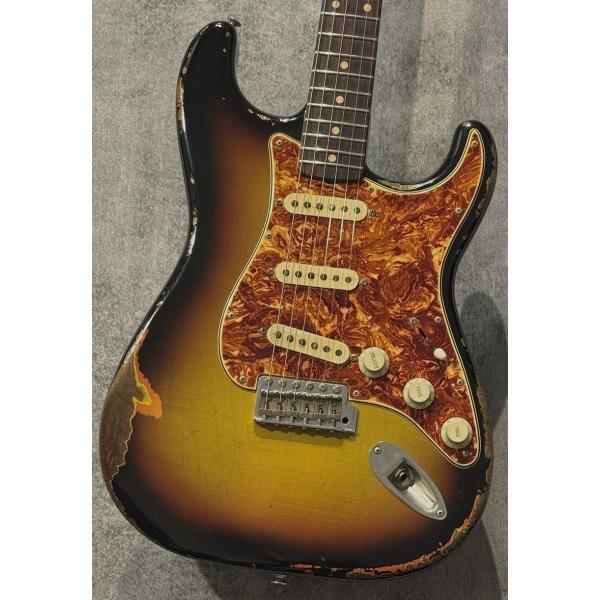 Rebel Relic 1960 S-Series 3tone Sunburst Heavy Age...