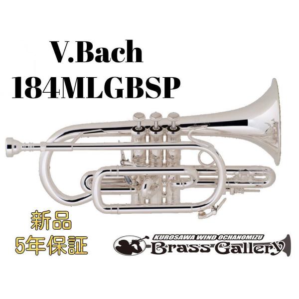 V.Bach 184MLGBSP【お取り寄せ】【新品】【コルネット】【バック】【ショート管】【ゴール...
