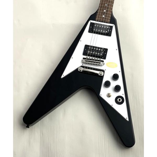 Epiphone Kirk Hammett 1979 Flying V Ebony # 230615...