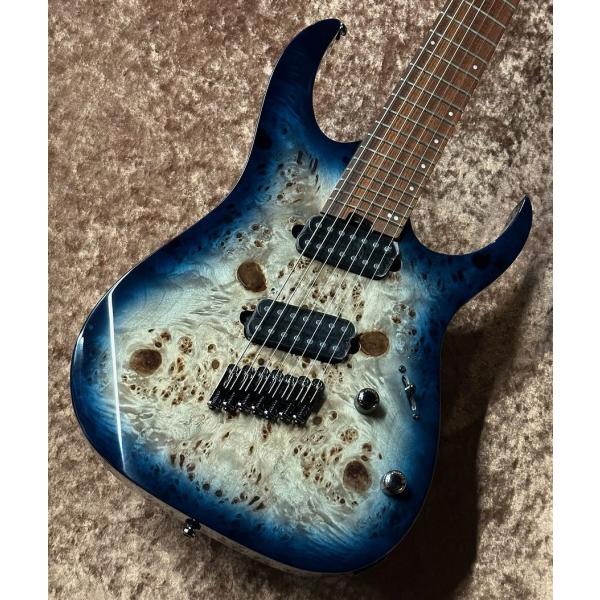 Ibanez RGMS7PB -Cosmic Blue Starburst- ≒3.238Kg【7弦...