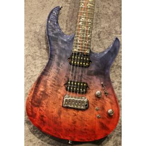 Giulio Negrini Guitars (GNG) Custom Order Brea Carved 6 1-Piece Figured Italian Poplar Body 