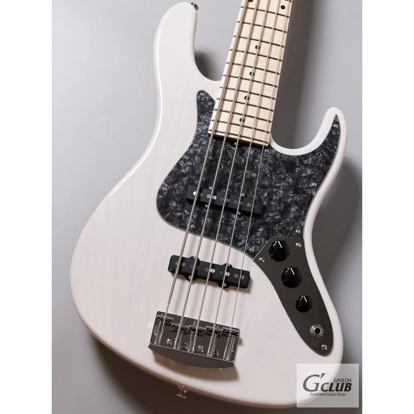 Kikuchi Guitars Hermes MV5 PASSIVE TWH / Trans Whi...