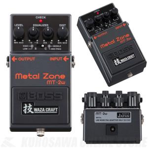 BOSS MT-2W （Metal Zone）「技 WAZA CRAFT」メタルゾーン（ご予約受付中）【ONLINE STORE】｜wavehouse