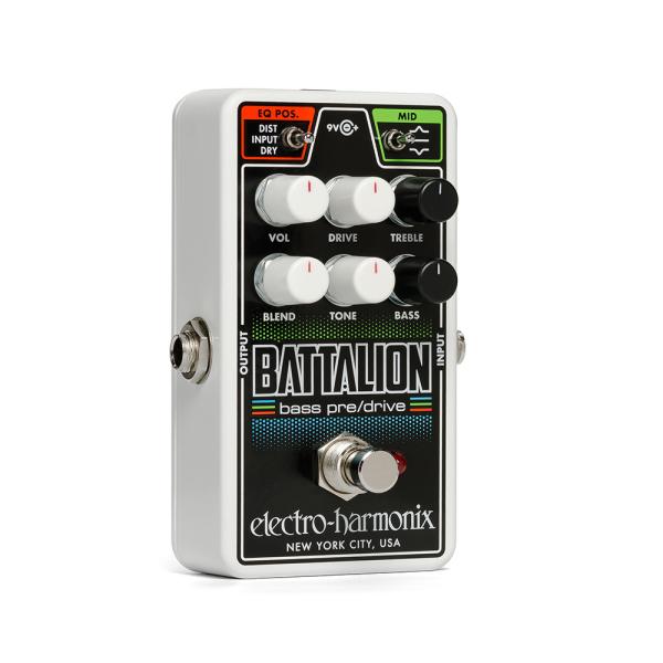 electro-harmonix Nano Battalion [Bass Preamp &amp; Ove...