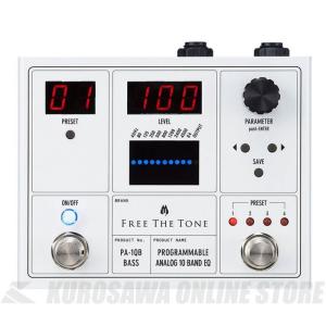 【４千円値下げ！】FREE THE TONE PA-1QB BASS FREE THE TONE / PA-1QB PROGRAMMABLE ANALOG 10 BAND EQ ベース用