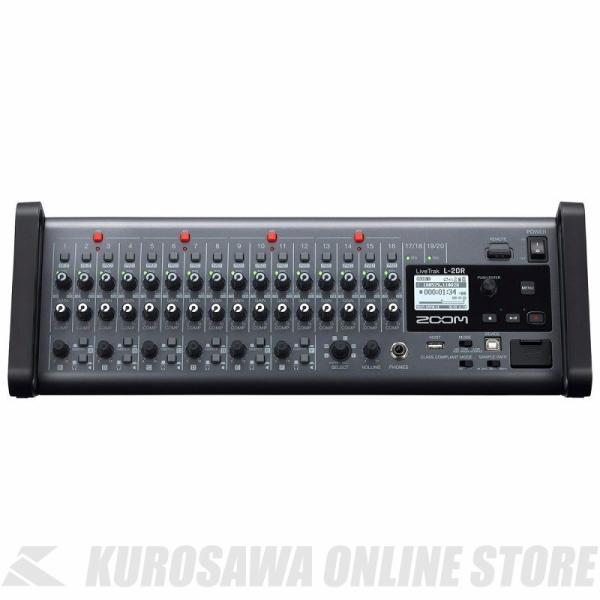ZOOM LiveTrak L-20R 【デジタルミキサー／MTR】【ONLINE STORE】
