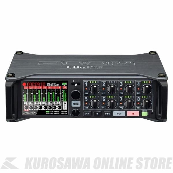 ZOOM F8n Pro 【フィールドレコーダー】【ONLINE STORE】