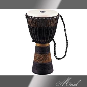 Meinl マイネル Original African Style Rope Tuned Wood Djembe 10" Bundle w/Bag MDJB-S [ADJ3-M+BAG] マホガニー1本木製ジャンベ (送料無料)【ONLINE STORE】｜wavehouse