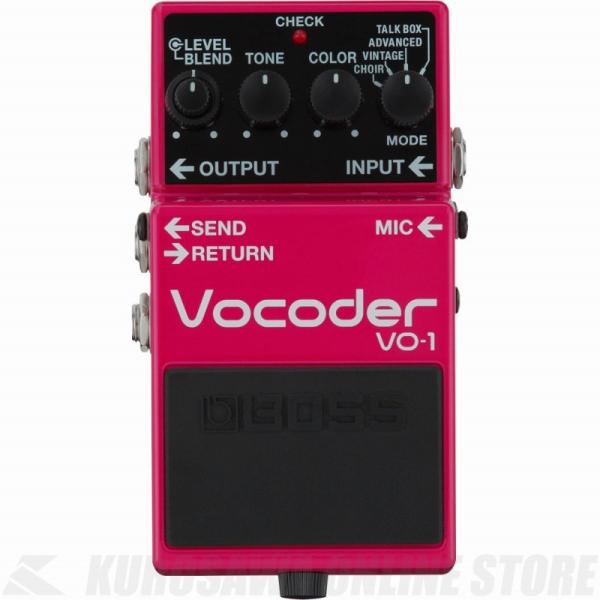 BOSS VO-1 Vocoder (エフェクター/ボコーダー )(マンスリープレゼント)(ご予約受...