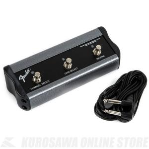 Fender 3-Button Footswitch: Channel /Gain / Reverb with 1/4" Jack(フットスイッチ)（ご予約受付中）【ONLINE STORE】｜wavehouse