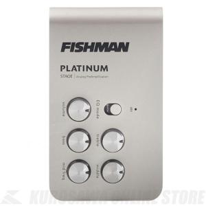 《期間限定！ポイントアップ！》Fishman Platinum Stage EQ/DI Analog Preamp [PRO-PLT-301] (アコースティックギター用プリアンプ/DI)｜wavehouse