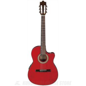 Ibanez GA30TCE-TRD (Transparent Red) (クラシックギター/エレガット)(送料無料)（ご予約受付中）【ONLINE STORE】｜wavehouse