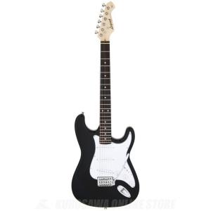 エレキギター 初心者 入門 レジェンド ストラトタイプ LST-Z BKBK