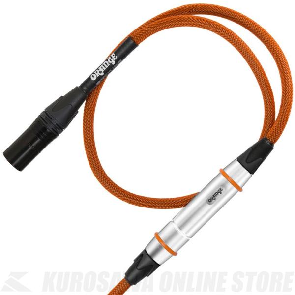 Orange CA-TWIST-XX-MIC-OR-20 Tangle Free 20 ft Mic...