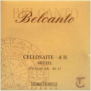 Thomastik Infeld Belcanto ベルカント チェロ弦 D線 スチール/クロムスチール巻