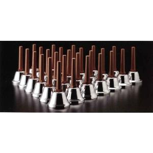 ミュージックベル ハンドベル タッチ式 カラー20音 全音 ゼンオン