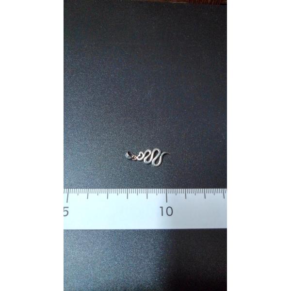 2004　ペンダントトップ　シルバー925　ヘビ　113-2