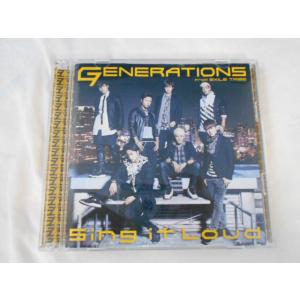 CD/GENERATIONS from EXILE TRIBE/Sing it Loud シング・イ...