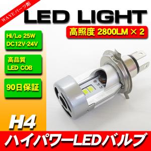 LEDヘッドライトバルブ H4 25Wx2 5600Lm / ゼファーX ゼファー750