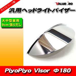 180φマルチリフレクターヘッドライト & ピヨピヨヘッドライトバイザー