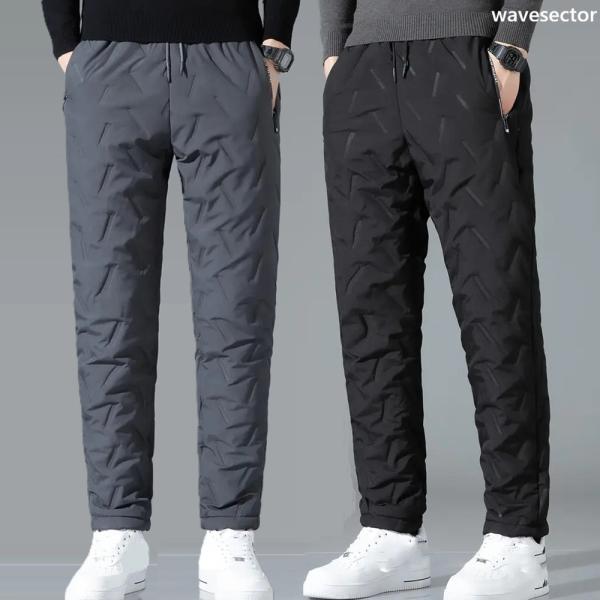 ダウンパンツ メンズ 防寒 防風 防水 透湿 中綿入り 裏起毛 レディース ロングパンツ クライミン...