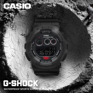 《新品未使用》CASIO G-SHOCK Gショック ジーショック メンズ Military black series デジタル ブラック 海外モデル GD-120MB-1【並行輸入品】｜wawawa333