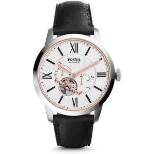 FOSSIL TOWNSMAN [フォッシル] タウンズマン レザー ブラック メンズ 自動巻き オートマティック 腕時計 me3104 [並行輸入品]｜wawawa333