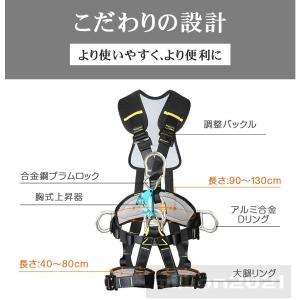 墜落制止用器具 新規格適合 (フルハーネスセッ...の詳細画像1