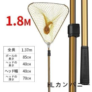 ランディングネット玉網ラバー渓流大型青物タモ網...の詳細画像2