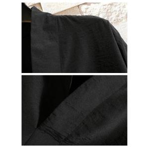 作務衣用 肌着 Tシャツ メンズ インナー 半...の詳細画像5
