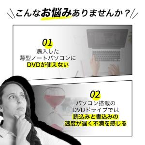DVDドライブ 外付け Windows11 対...の詳細画像3