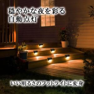 ソーラーライト 屋外 防水 LED ガーデンラ...の詳細画像3