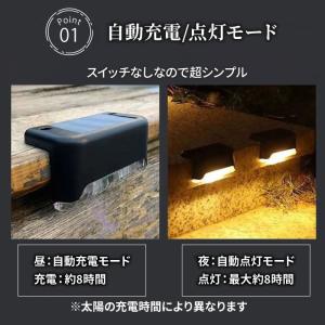 ソーラーライト 屋外 防水 LED ガーデンラ...の詳細画像5