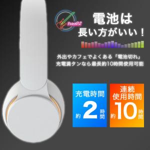 ヘッドホン Bluetooth 有線 ワイヤレ...の詳細画像4