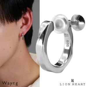 LION HEART（ライオンハート） イヤリング LH for Gift シルバー