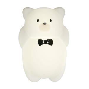 WAYONE フーフー ベア LED ナイトライト くま ベッドサイドランプ 授乳用ライト 色温度・明るさ調節可能 (PAPA)
