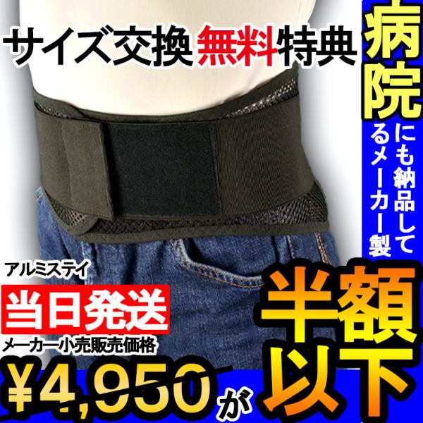 5付く日値引中  腰痛ベルト コルセット 腰痛サポートベルト サポーター プロフィット メッシュ 骨...