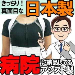 背筋すっきりベルトワイドメッシュ(パット付) Mサイズ 背中 背筋固定帯　背筋コルセット 背筋矯正ベ...