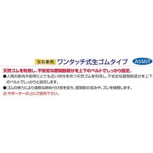 ヒザパワーベルト フリーサイズ 膝コルセット ...の詳細画像3