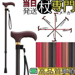 杖 伸縮 アルミ合金 細い スリム 愛杖 長さ調整 ストラップ Dシリーズ D-1 おしゃれ オシャ...